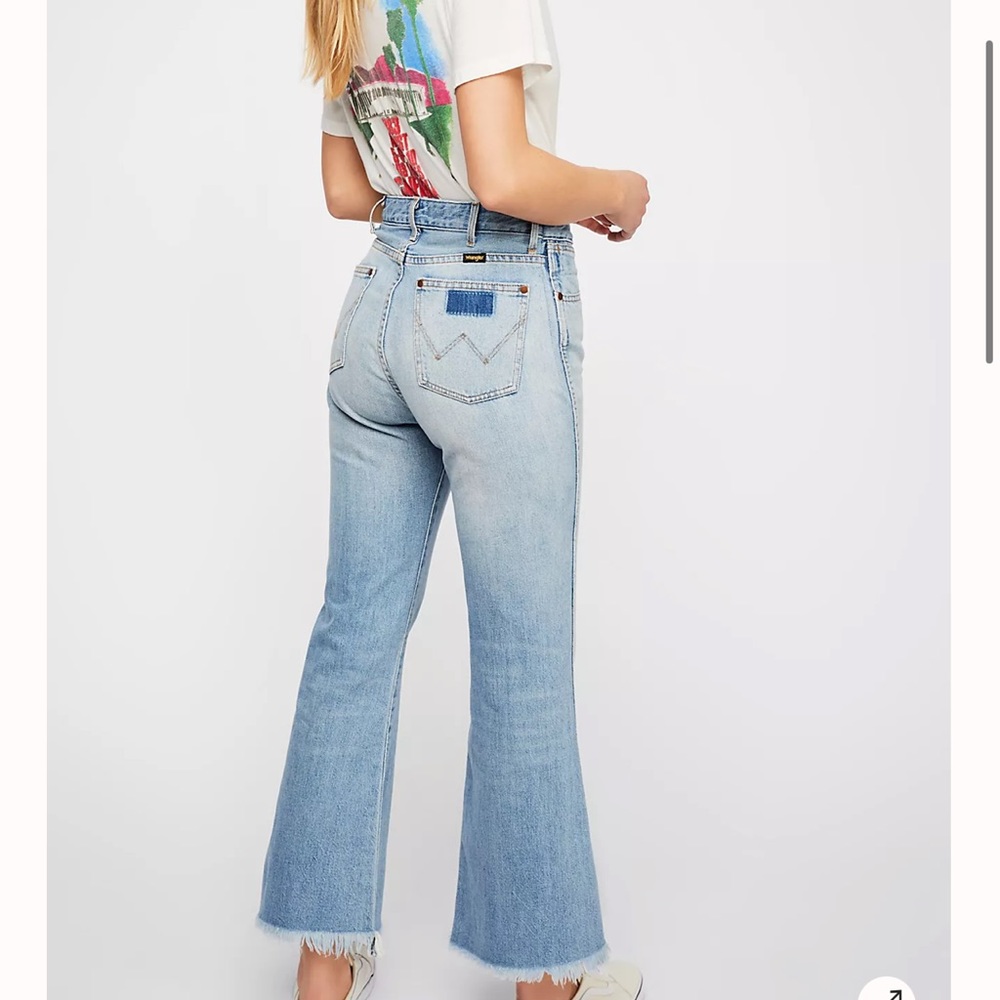 Wrangler Retro Crop Flare Jeans
